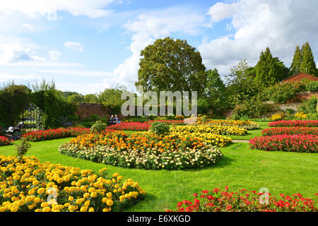 Garten im Gadebridge Park, Hemel Hempstead, Hertfordshire, England, Vereinigtes Königreich Stockfoto