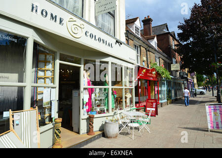 High Street, Berkhamsted, Hertfordshire, England, Vereinigtes Königreich Stockfoto