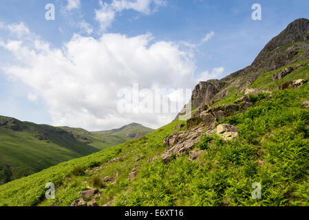 Eibe Barrow, tiefste, Nationalpark Lake District, Cumbria, England, UK. Stockfoto