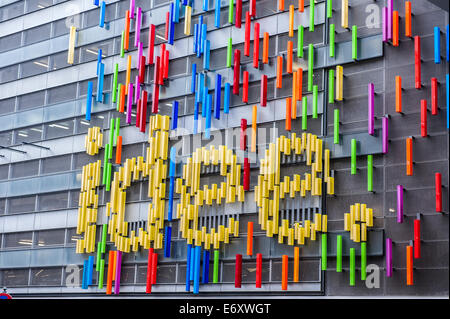 Deutschland, Deutschland, Berlin, Hauptstadt, Hauptstadt, vor der Garage, Idee, Idee, Stockfoto