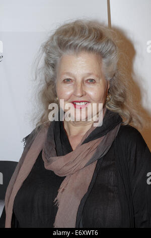 Hanna Schygulla präsentieren ihre Autobiografie 'Wach Auf Und Traeume' im Literaturhaus München mit: Hanna Schygulla Where: München, Deutschland: 27. Februar 2014 Stockfoto