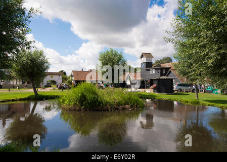 Das Dorf Teich, Thorpeness, Suffolk, England, UK. Stockfoto