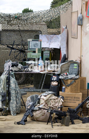 Desert Rats in Kandahar reenactment Stockfoto