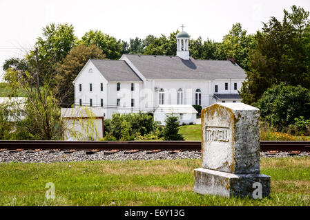 Graceham-Unität 8231 Rocky Ridge Road, Thurmont, Maryland Stockfoto