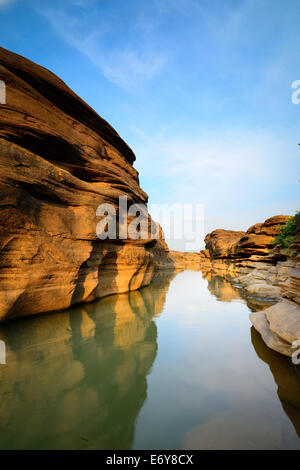 Sampanbok Grand Canyon von Thailand. Stockfoto