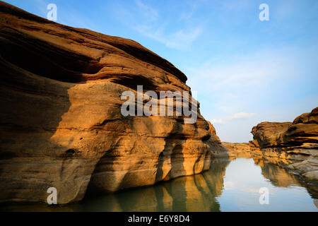 Sampanbok Grand Canyon von Thailand. Stockfoto