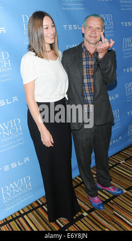 David Lynch Foundation ehrt Rick Rubin mit Lebensdauer von Harmonie Award: floh wo: Beverly Hills, Kalifornien, USA bei: 27. Februar 2014 Stockfoto