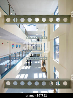 Canterbury College Campus Phase drei, Canterbury. Dritte Phase-Neubau des Canterbury College Campus. Stockfoto