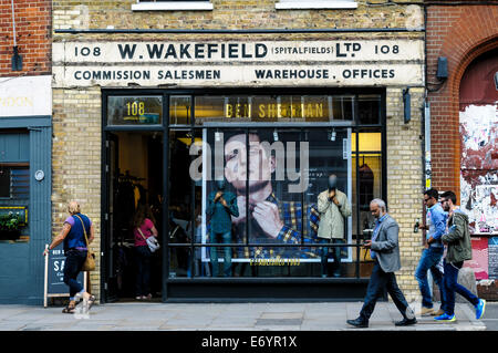 BEN SHERMAN Shop in Spitafields, London, UK Stockfoto