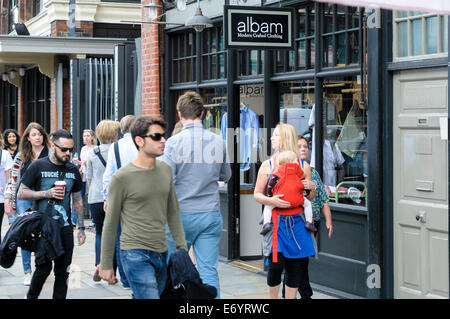 ALBAM-Shop in Spitafields Stockfoto