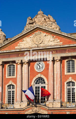 Frankreich, Toulouse, Rathaus Stockfoto