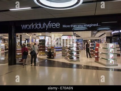 Duty free-shop Stockfoto