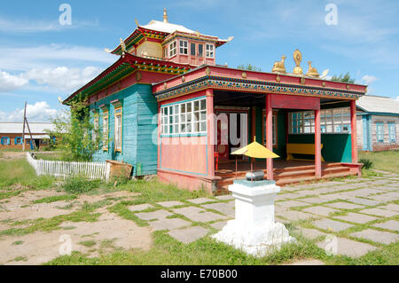 Ivolginskij Dazan - buddhistischen Tempel, Burjatien, Russland Stockfoto