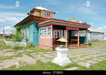 Ivolginskij Dazan - buddhistischen Tempel, Burjatien, Russland Stockfoto