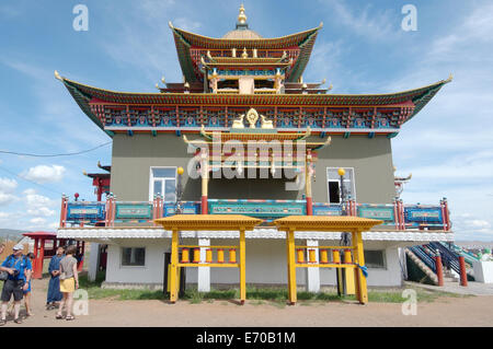 Ivolginskij Dazan - buddhistischen Tempel, Burjatien, Russland Stockfoto