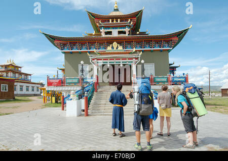 Ivolginskij Dazan - buddhistischen Tempel, Burjatien, Russland Stockfoto