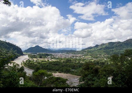 Die huallaga River in Tingo María. huánuco Abteilung. Peru. Stockfoto