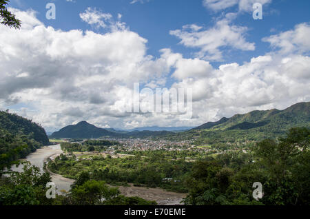 Die huallaga River in Tingo María. huánuco Abteilung. Peru. Stockfoto