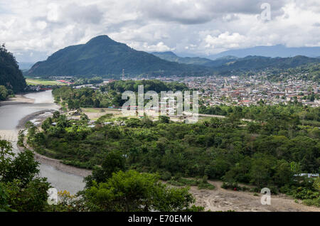 Die huallaga River in Tingo María. huánuco Abteilung. Peru. Stockfoto