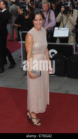 London, UK, UK. 2. Sep, 2014. Pippa Middleton kommt für die GQ Men of the Year Award am Royal Opera House. Bildnachweis: Ferdaus Shamim/ZUMA Draht/Alamy Live-Nachrichten Stockfoto