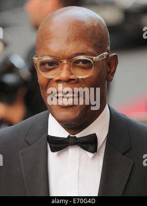 London, UK, UK. 2. Sep, 2014. Samuel L Jackson kommt für die GQ Men of the Year Award am Royal Opera House. Bildnachweis: Ferdaus Shamim/ZUMA Draht/Alamy Live-Nachrichten Stockfoto