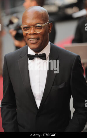 London, UK, UK. 2. Sep, 2014. Samuel L Jackson kommt für die GQ Men of the Year Award am Royal Opera House. Bildnachweis: Ferdaus Shamim/ZUMA Draht/Alamy Live-Nachrichten Stockfoto