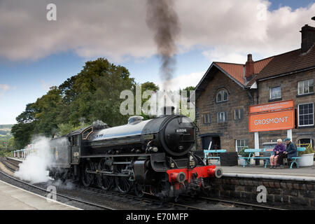 Chiru Dampflokomotive in Grosmont auf The North Yorkshire Moors England Stockfoto