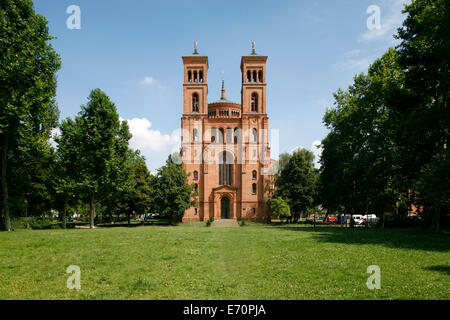 St. Thomas Kirche, Bethaniendamm, Berlin-Kreuzberg, Berlin, Deutschland Stockfoto