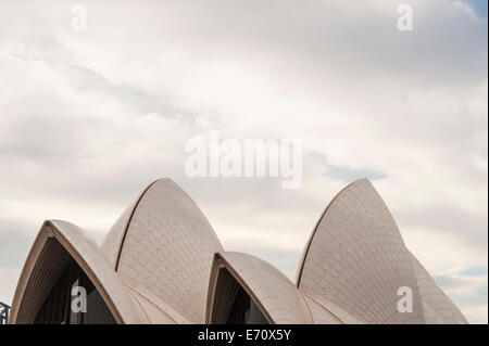 Detail des Sydney Opera House Segel Sydney Australia Stockfoto