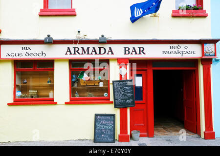 Die Armada Bar Pub in Kinsale, Irland. Stockfoto