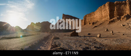 Valle De La Luna (Tal des Mondes), Atacama-Wüste, El Norte Grande, Chile Stockfoto