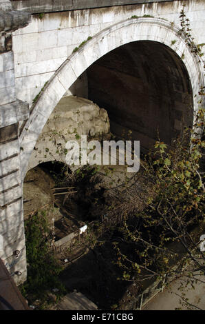 Italien. Rom. Cloaca Maxima. Stockfoto