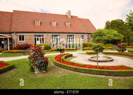 Restaurant am Brock Denkmal am Queenston Höhen Schlachtfeld; der Generalmajor Sir Isaac Brock Queenstone, Ontario; Kanada Stockfoto