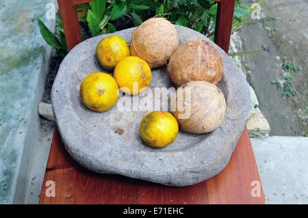 Batan im Shop - Gocta Wasserfällen Route in CHACHAPOYAS. Abteilung von Amazonas. Peru Stockfoto