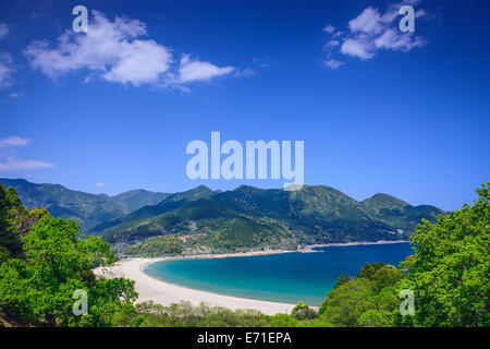 Atashika Strand in Kumano, Japan. Stockfoto