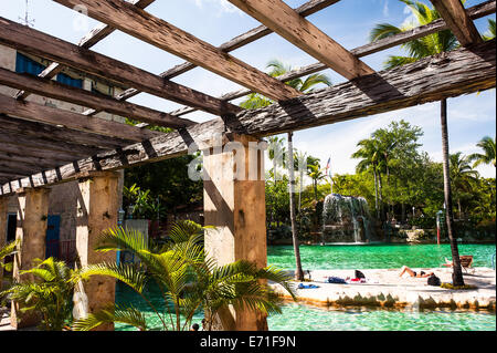 Venetian Pool Coral Gables Stockfoto