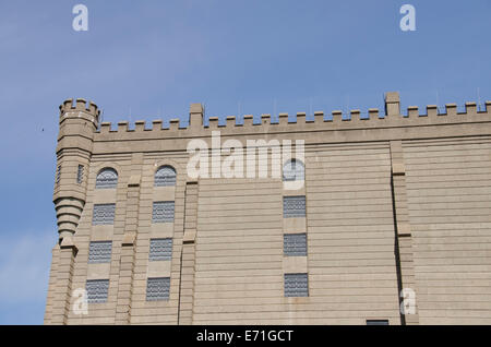 USA, Kentucky, Leverkusen. Lake Barkley Blick auf historische Kentucky State Penitentiary (aka Burg auf dem Cumberland) ca. 1800. Stockfoto