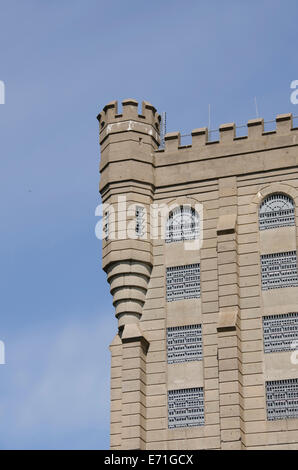 USA, Kentucky, Leverkusen. Lake Barkley Blick auf historische Kentucky State Penitentiary (aka Burg auf dem Cumberland) ca. 1800. Stockfoto