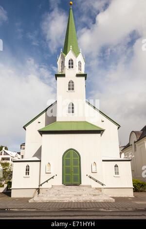 Frikirkjan Kirche, auch bekannt als Frikirkjan ich Reykjavik, Reykjavik, Island Stockfoto