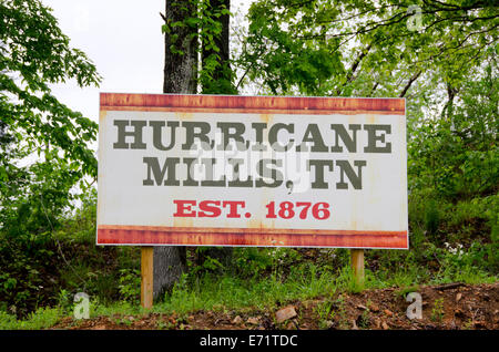 USA, Tennessee, Hurricane Mills, Loretta Lynn Ranch. Stockfoto