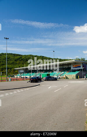 Cardiff internationale Leichtathletik-Stadion, Leckwith Road, Cardiff, Wales, UK. Stockfoto