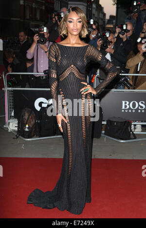 London, UK. 2. Sep, 2014. Jourdan Dunn besucht die GQ Men of the Year Award an das Royal Opera House am 2. September 2014 in London, England. / Bild Allianz Credit: Dpa/Alamy Live-Nachrichten Stockfoto