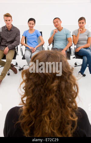 Führungskräfte im seminar Stockfoto