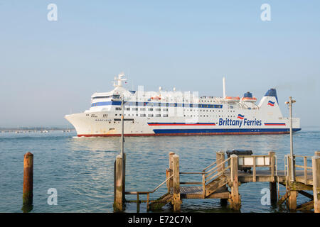 Poole Harbour Eingang Stockfoto