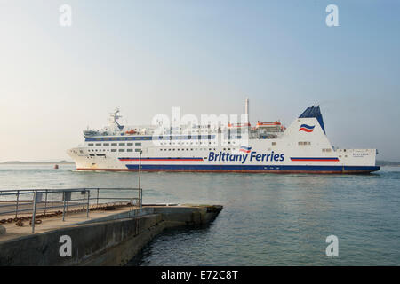 Poole Harbour Eingang Stockfoto