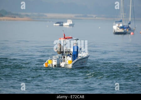 Poole Harbour Eingang Stockfoto