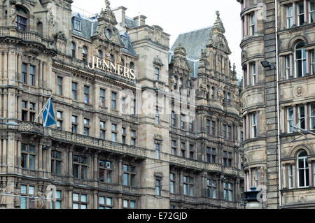 Außenseite des Jenners Kaufhaus am St David Südstraße / Princes Street, Edinburgh Stockfoto