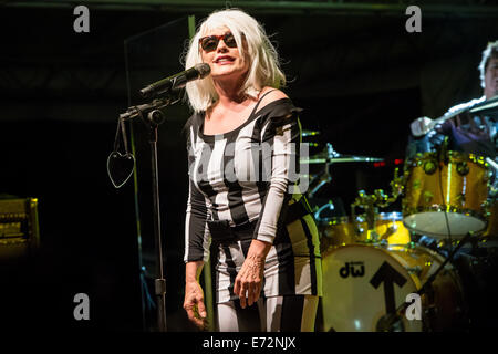 Segrate Mailand Italien. 3. September 2014. Die amerikanische New Wave und Punk-Rock-Band BLONDIE bei der Circolo Magnolia Credit tritt: Rodolfo weitertransferiert/Alamy Live News Stockfoto