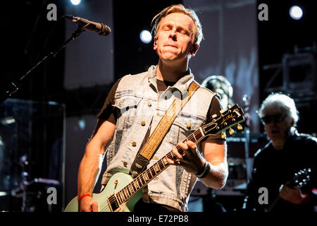 Segrate Mailand Italien. 3. September 2014. Die amerikanische New Wave und Punk-Rock-Band BLONDIE bei der Circolo Magnolia Credit tritt: Rodolfo weitertransferiert/Alamy Live News Stockfoto