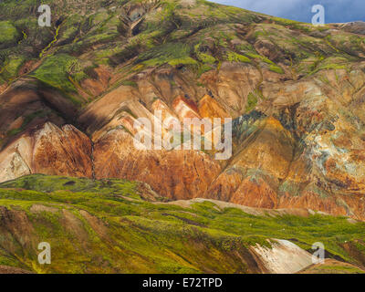 Landmannalaugar Fjallabak Nature Reserve Central Island Stockfoto